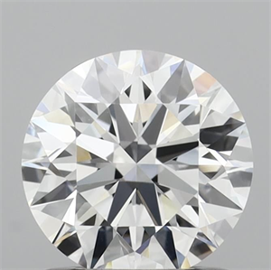 Picture of Lab Grown Diamond 1.03 Carats, Round with Ideal Cut, D Color, VVS1 Clarity and Certified by IGI