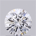 Lab Grown Diamond 0.80 Carats, Round with Ideal Cut, D Color, VVS1 Clarity and Certified by IGI