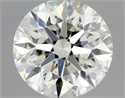 Natural Diamond 0.70 Carats, Round with Excellent Cut, G Color, VS1 Clarity and Certified by GIA