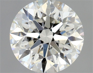Picture of Natural Diamond 0.70 Carats, Round with Excellent Cut, G Color, VS1 Clarity and Certified by GIA