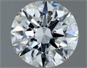 Diamante Natural 0.90 quilates, Redondo , Color F, claridad SI1 y certificado IGI