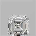Diamante Natural 1.01 quilates, Asscher , Color H, claridad VS2 y certificado GIA