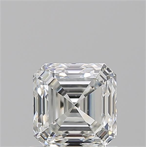 Foto Diamante Natural 1.01 quilates, Asscher , Color H, claridad VS2 y certificado GIA de