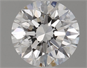 Natural Diamond 0.70 Carats, Round with Excellent Cut, D Color, VVS1 Clarity and Certified by GIA