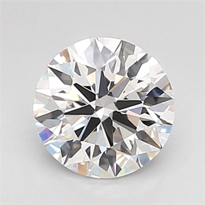 Picture of Lab Grown Diamond 1.04 Carats, Round with Ideal Cut, D Color, VVS2 Clarity and Certified by IGI