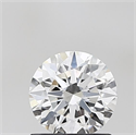 Del inventario de diamantes de laboratorio, 1.04 quilates, Redondo , Color D, claridad VVS2 y certificado IGI