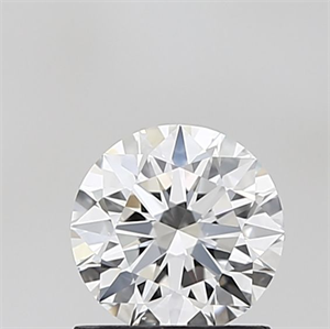 Picture of Lab Grown Diamond 1.04 Carats, Round with Ideal Cut, D Color, VVS2 Clarity and Certified by IGI