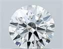 Natural Diamond 0.70 Carats, Round with Excellent Cut, G Color, VS1 Clarity and Certified by GIA