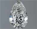Natural Diamond 0.60 Carats, Pear with  Cut, H Color, SI2 Clarity and Certified by GIA