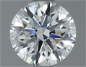 Diamante Natural 0.81 quilates, Redondo , Color I, claridad VS2 y certificado GIA
