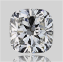 Diamante Natural 0.50 quilates, Del cojín , Color F, claridad SI2 y certificado GIA