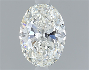 Picture of Natural Diamond 0.45 Carats, Oval with  Cut, G Color, SI1 Clarity and Certified by GIA