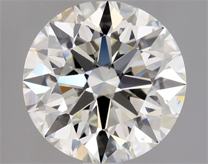 Foto Diamante Natural 1.90 quilates, Redondo , Color J, claridad VS2 y certificado GIA de