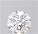 Lab Grown Diamond 1.07 Carats, Round with Ideal Cut, D Color, VVS1 Clarity and Certified by IGI