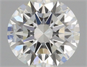 Natural Diamond 0.91 Carats, Round with Excellent Cut, H Color, VVS2 Clarity and Certified by GIA