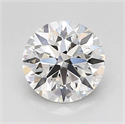 Del inventario de diamantes de laboratorio, 1.56 quilates, Redondo , Color E, claridad VVS2 y certificado IGI