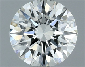 Foto Diamante Natural 0.51 quilates, Redondo , Color H, claridad VS1 y certificado IGI de