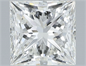 Diamante Natural 1.52 quilates, Princesa , Color J, claridad SI1 y certificado GIA