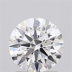 Picture of Lab Grown Diamond 1.07 Carats, Round with Ideal Cut, D Color, IF Clarity and Certified by IGI