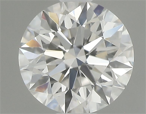 Picture of Natural Diamond 0.54 Carats, Round with Excellent Cut, G Color, VVS1 Clarity and Certified by GIA