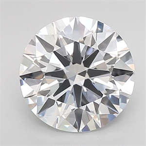 Picture of Lab Grown Diamond 1.03 Carats, Round with Ideal Cut, D Color, VVS1 Clarity and Certified by IGI