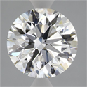Lab Grown Diamond 2.90 Carats, Round with Excellent Cut, E Color, VVS2 Clarity and Certified by IGI