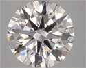Del inventario de diamantes de laboratorio, 4.61 quilates, Redondo , Color H, claridad VS1 y certificado IGI