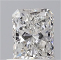 Diamante Natural 0.71 quilates, Radiante , Color F, claridad VS1 y certificado GIA