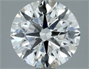 Diamante Natural 2.51 quilates, Redondo , Color H, claridad SI2 y certificado GIA