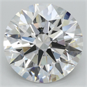 Lab Grown Diamond 8.03 Carats, Round with Ideal Cut, E Color, VS1 Clarity and Certified by IGI