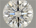 Natural Diamond 0.40 Carats, Round with Excellent Cut, G Color, VS2 Clarity and Certified by GIA