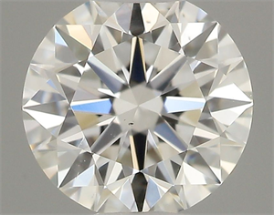 Foto Diamante Natural 0.40 quilates, Redondo , Color G, claridad VS2 y certificado GIA de