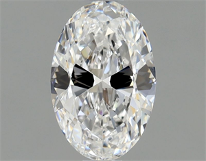 Picture of Natural Diamond 0.62 Carats, Oval with  Cut, D Color, VVS1 Clarity and Certified by GIA