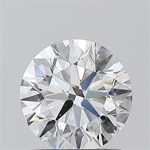 Picture of Natural Diamond 1.00 Carats, Round with Excellent Cut, D Color, SI2 Clarity and Certified by GIA