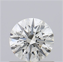 Diamante Natural 0.57 quilates, Redondo , Color K, claridad VVS1 y certificado GIA