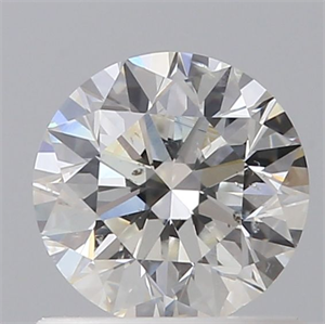 Picture of Natural Diamond 0.70 Carats, Round with Excellent Cut, G Color, SI2 Clarity and Certified by GIA