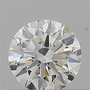 Picture of Natural Diamond 0.40 Carats, Round with Excellent Cut, H Color, VVS2 Clarity and Certified by GIA