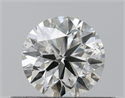 Natural Diamond 0.40 Carats, Round with Excellent Cut, I Color, SI2 Clarity and Certified by IGI