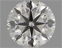Diamante Natural 1.01 quilates, Redondo , Color H, claridad VVS2 y certificado IGI