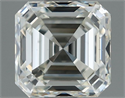Natural Diamond 1.03 Carats, Asscher with  Cut, I Color, VS2 Clarity and Certified by IGI