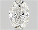 Natural Diamond 0.51 Carats, Oval with  Cut, E Color, VVS1 Clarity and Certified by GIA