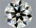 Diamante Natural 1.50 quilates, Redondo , Color K, claridad VS1 y certificado HRD