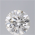 Natural Diamond 0.40 Carats, Round with Excellent Cut, F Color, VS2 Clarity and Certified by IGI