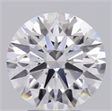 Del inventario de diamantes de laboratorio, 3.05 quilates, Redondo , Color E, claridad IF y certificado IGI