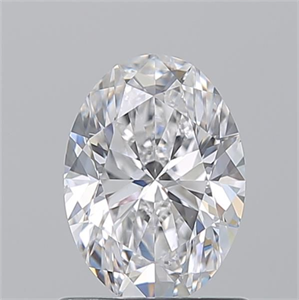 Picture of Natural Diamond 1.01 Carats, Oval with  Cut, E Color, VS2 Clarity and Certified by GIA