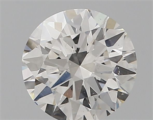 Foto Diamante Natural 0.52 quilates, Redondo , Color G, claridad SI2 y certificado GIA de