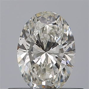 Picture of Natural Diamond 0.41 Carats, Oval with  Cut, G Color, VVS1 Clarity and Certified by GIA