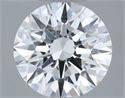Diamante Natural 0.42 quilates, Redondo , Color F, claridad VS2 y certificado GIA