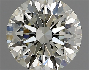 Foto Diamante Natural 0.59 quilates, Redondo , Color J, claridad VVS1 y certificado GIA de