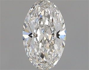 Picture of Natural Diamond 0.41 Carats, Oval with  Cut, F Color, SI2 Clarity and Certified by GIA